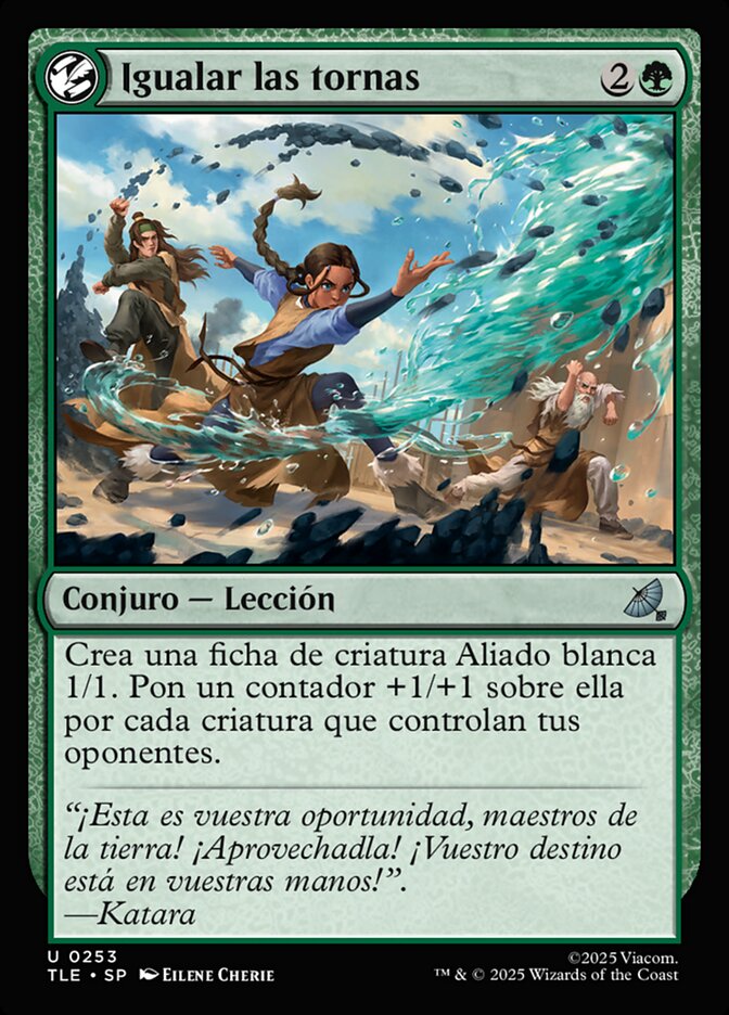 Igualar las tornas
