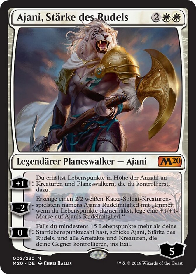 Ajani, Stärke des Rudels