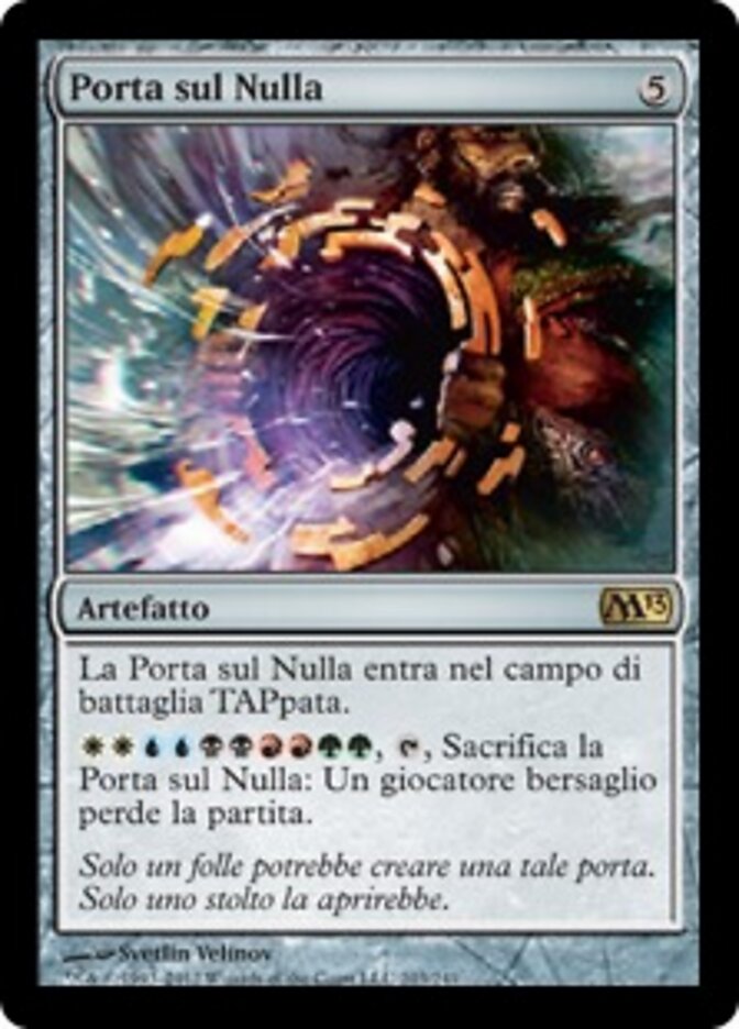 Porta sul Nulla