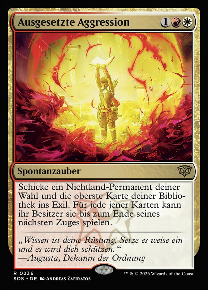Ausgesetzte Aggression