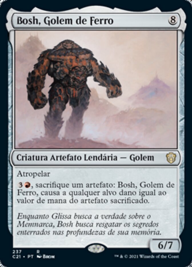 Bosh, Golem de Ferro