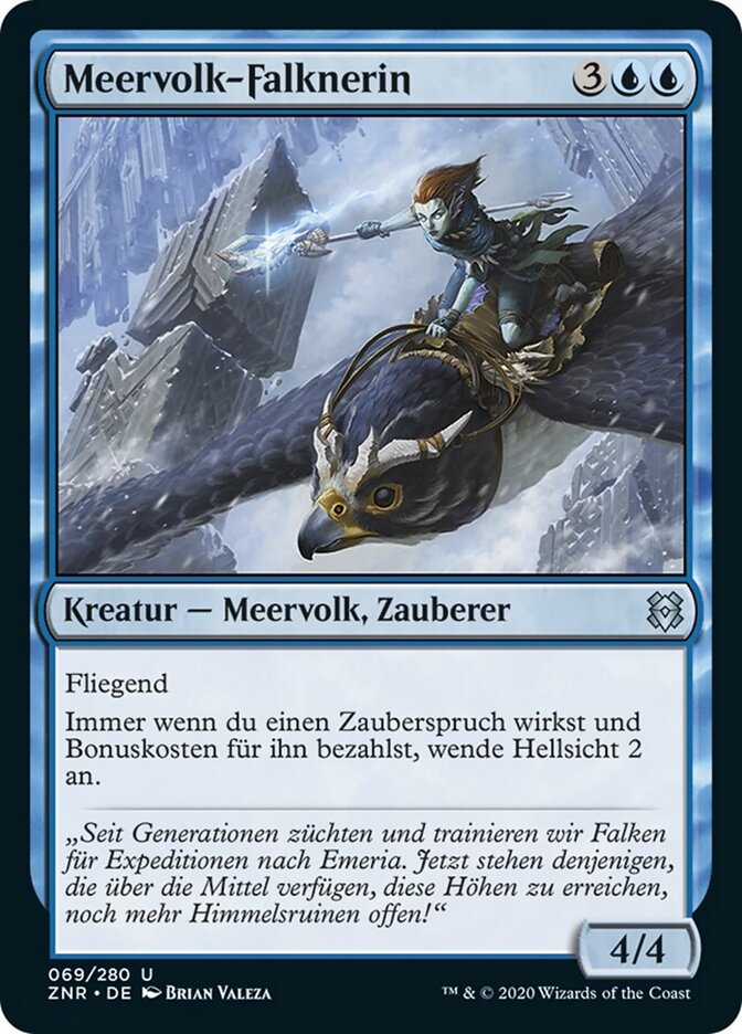Meervolk-Falknerin