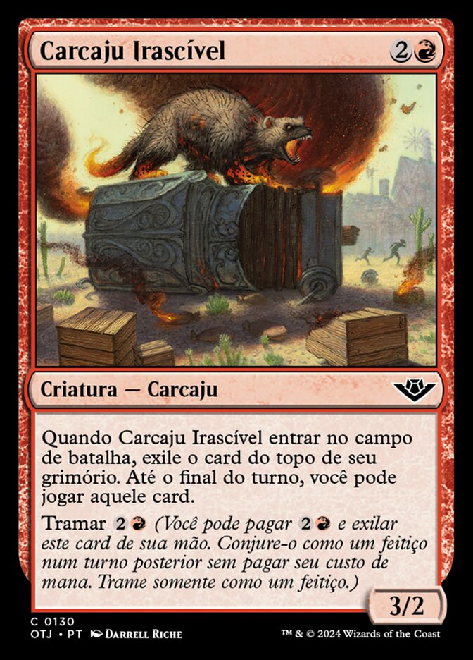Carcaju Irascível