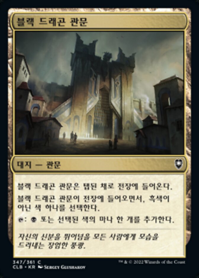 블랙 드래곤 관문