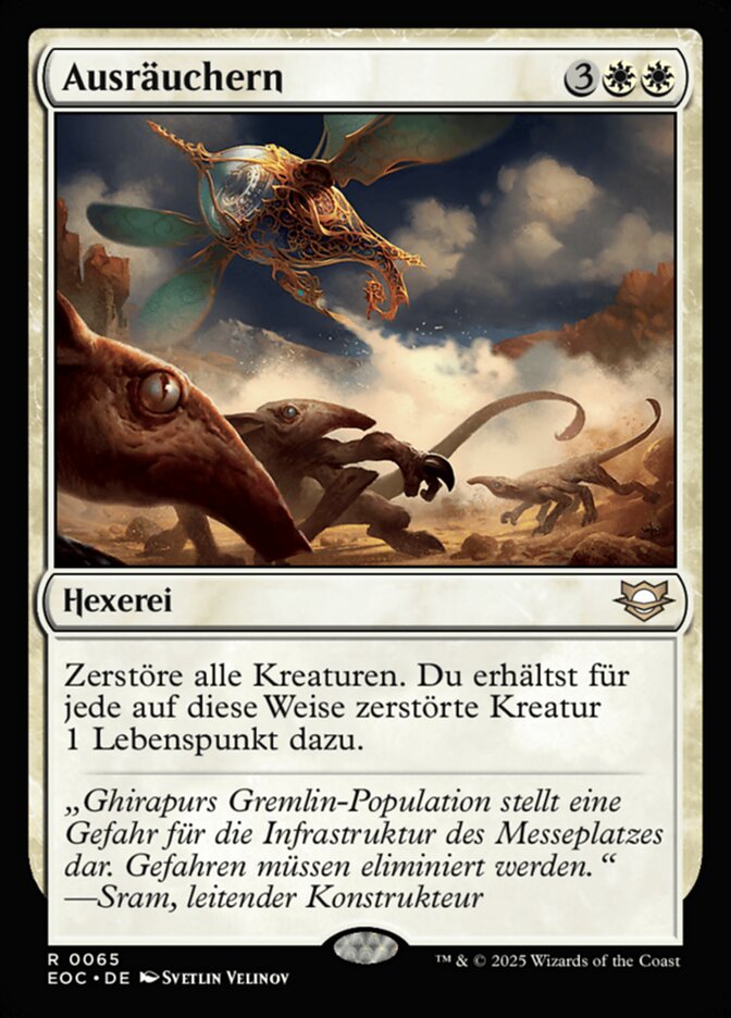 Ausräuchern
