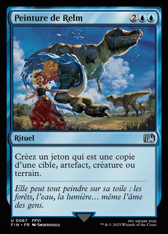 Peinture de Relm