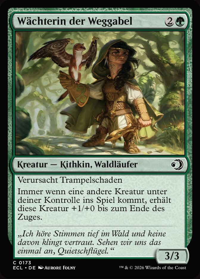 Wächterin der Weggabel