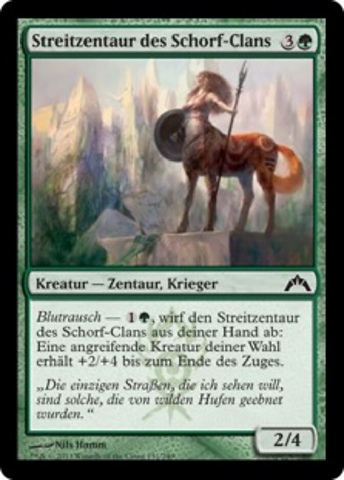 Streitzentaur des Schorf-Clans