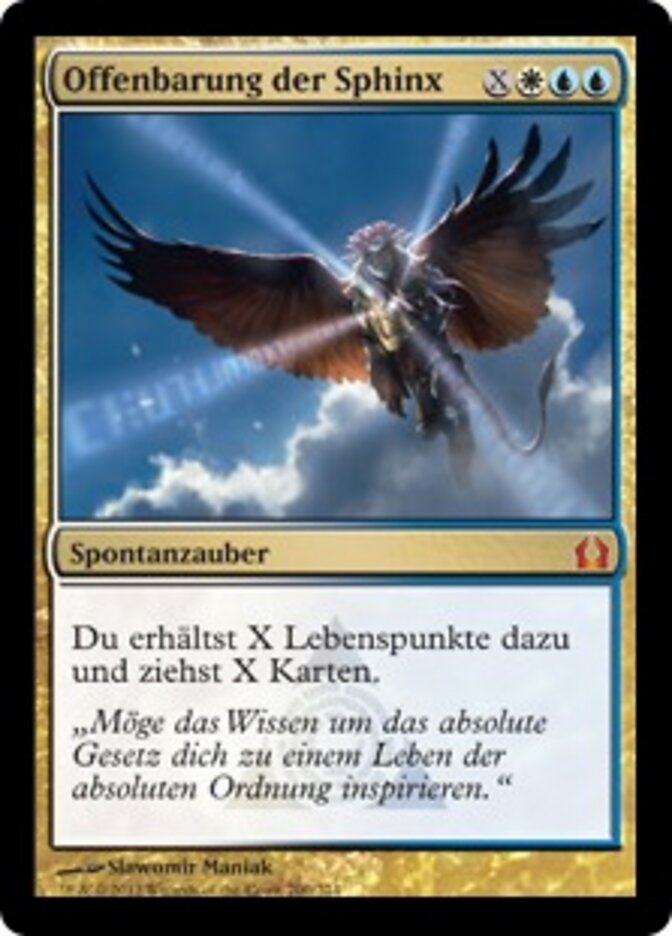 Offenbarung der Sphinx