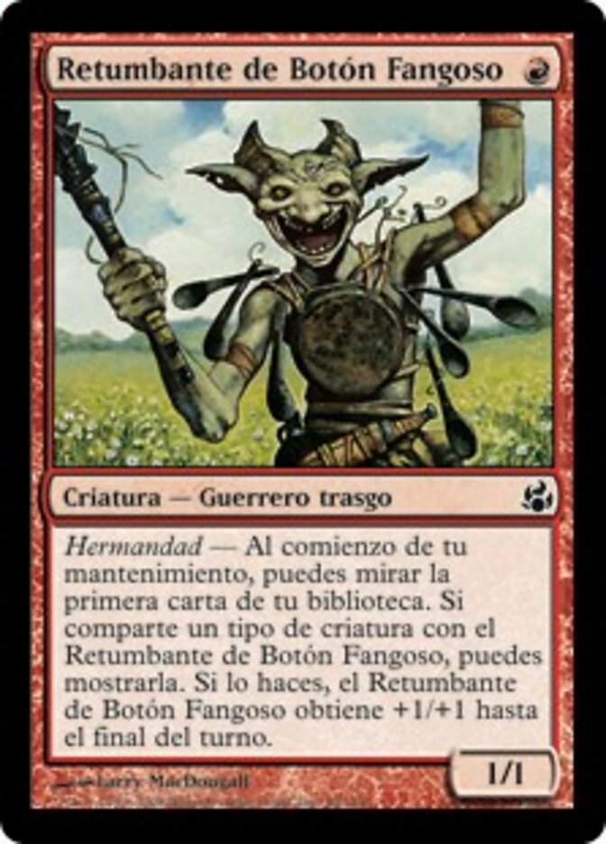 Retumbante de Botón Fangoso