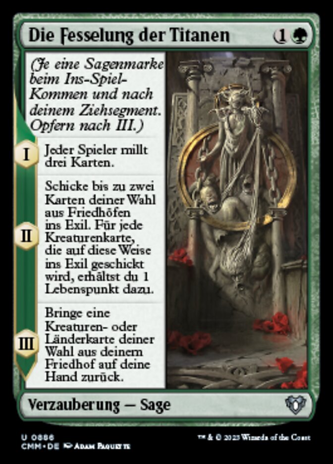 Die Fesselung der Titanen