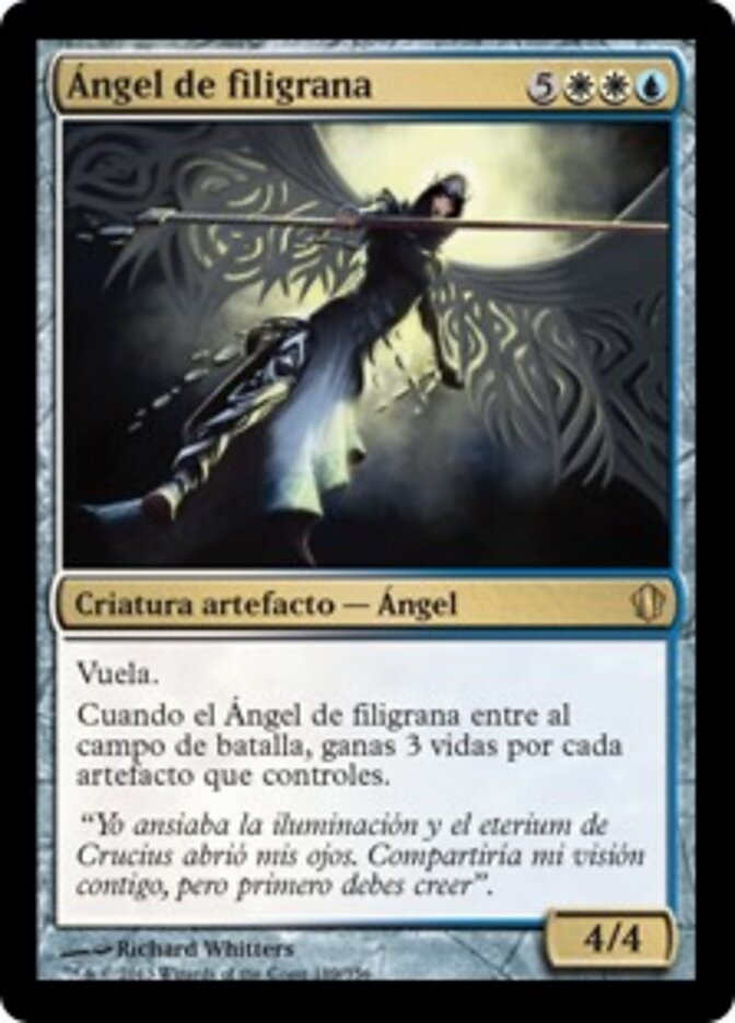 Ángel de filigrana