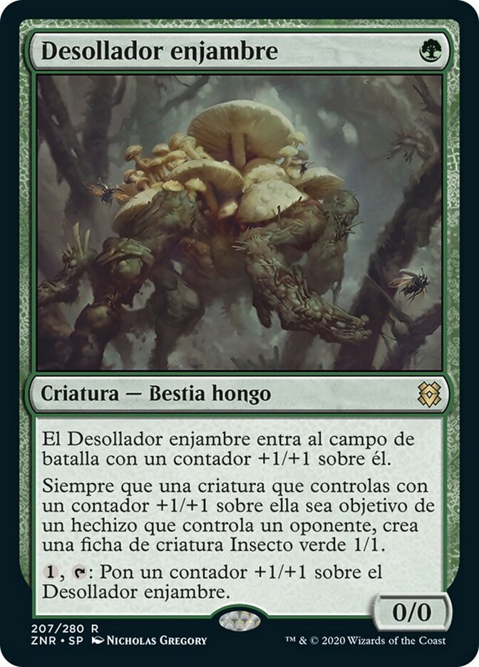 Desollador enjambre
