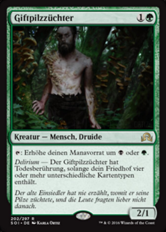 Giftpilzzüchter