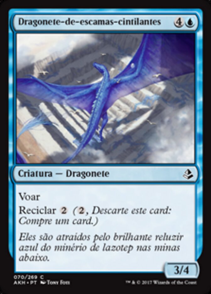 Dragonete-de-escamas-cintilantes