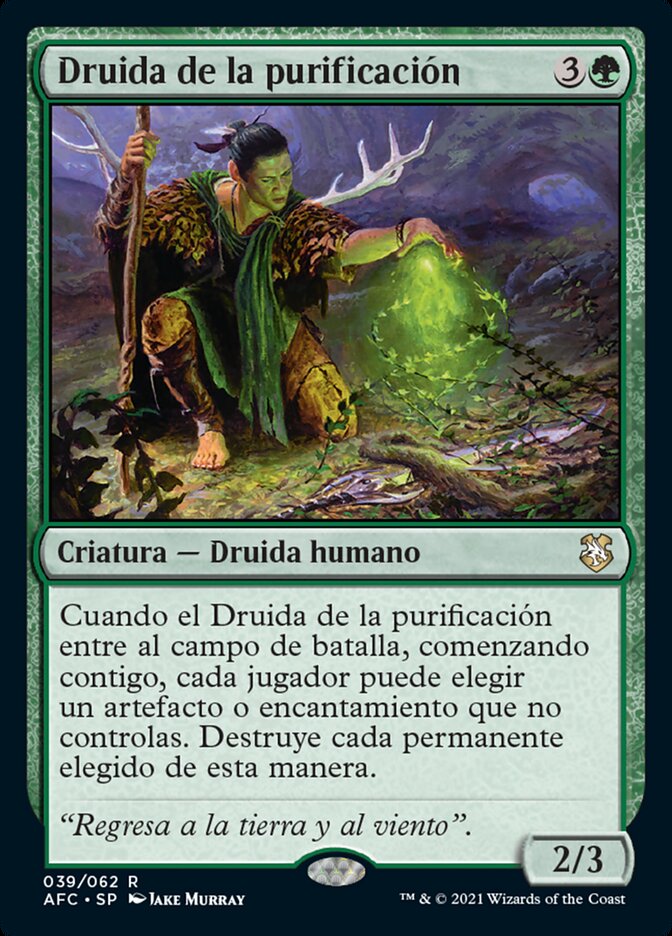 Druida de la purificación