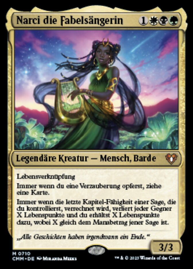 Narci die Fabelsängerin