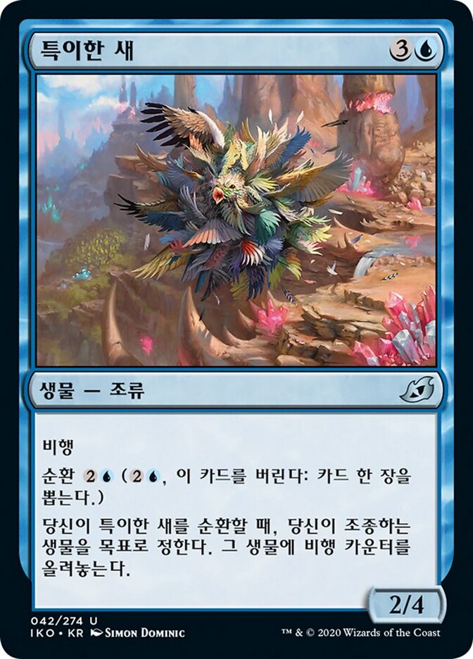 특이한 새