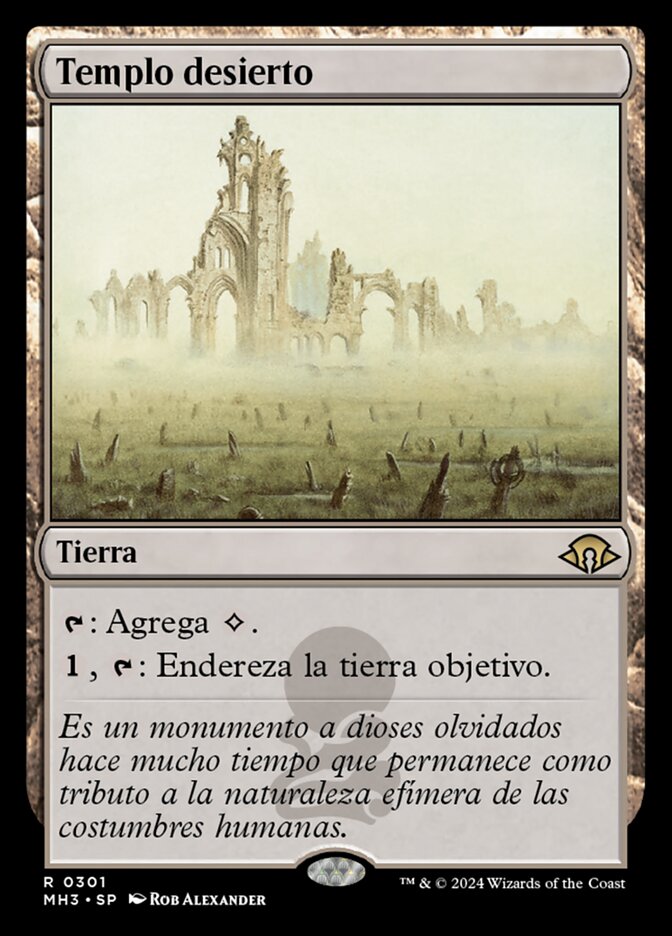 Templo desierto