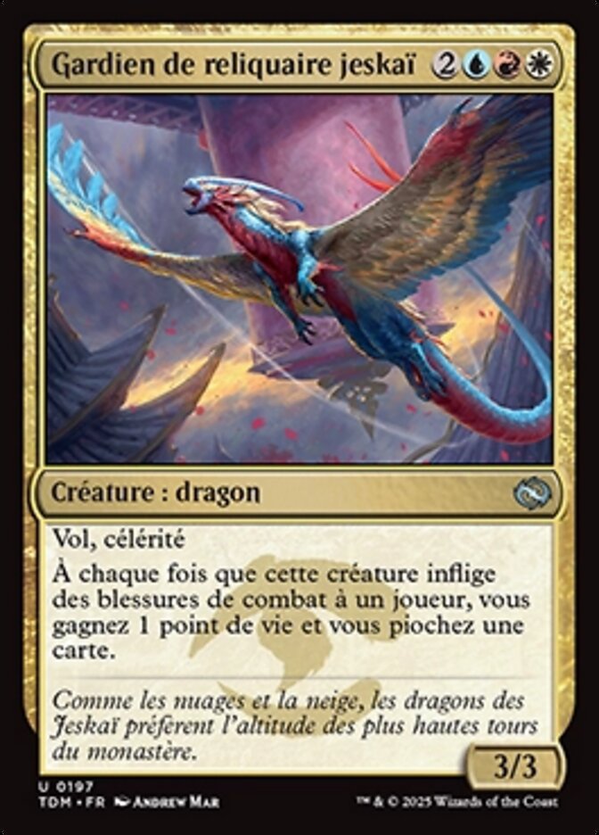 Gardien de reliquaire jeskaï