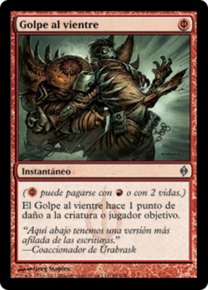 Golpe al vientre
