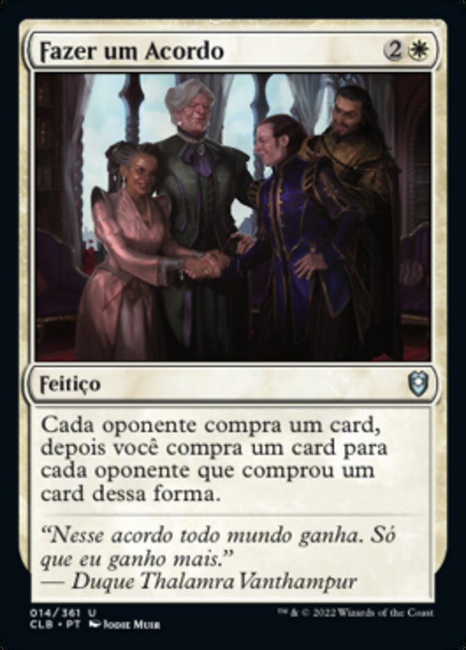 Fazer um Acordo