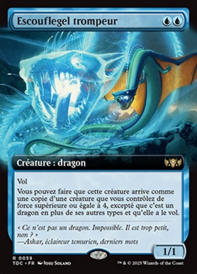 Escouflegel trompeur