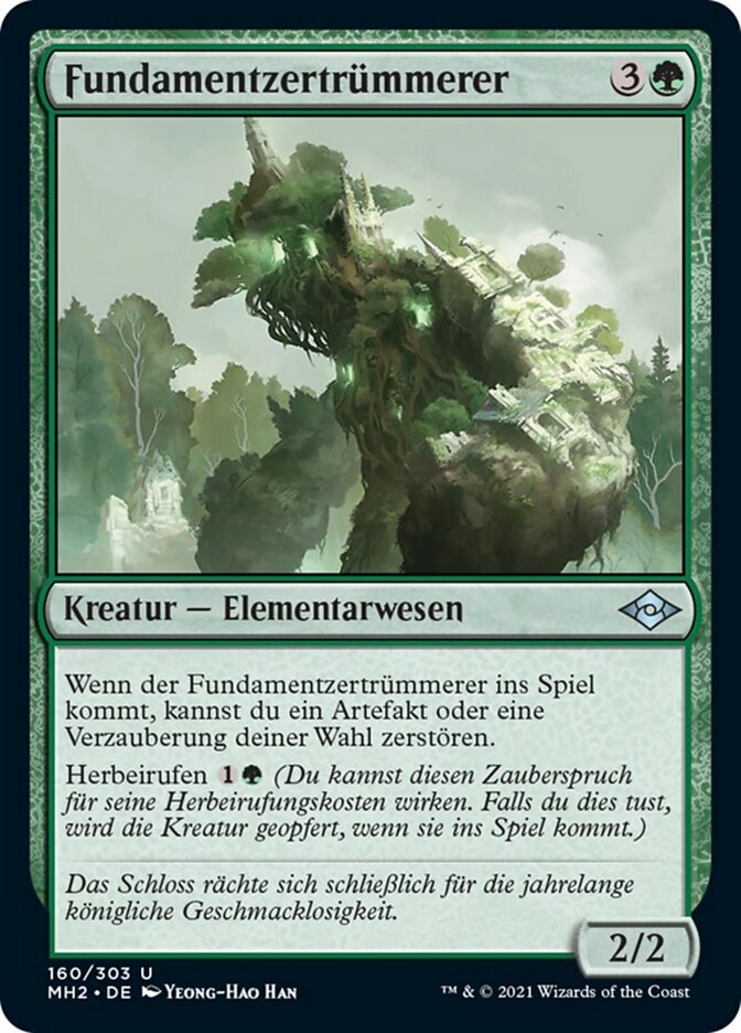 Fundamentzertrümmerer