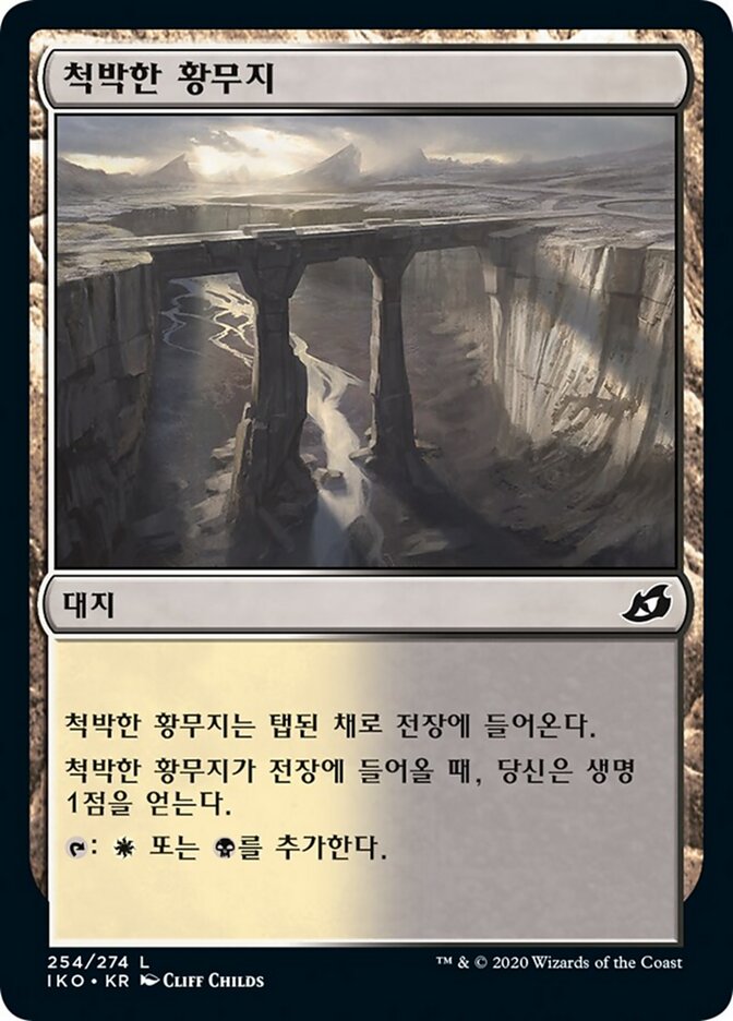 척박한 황무지