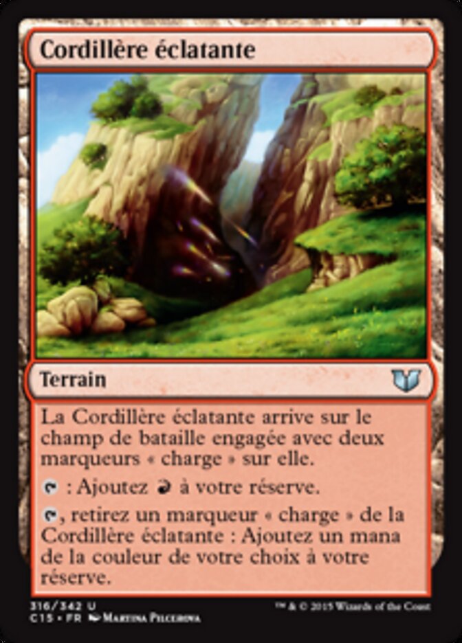 Cordillère éclatante