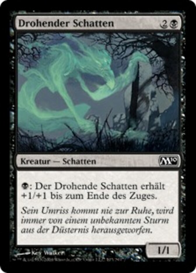 Drohender Schatten