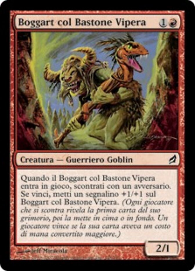 Boggart col Bastone Vipera