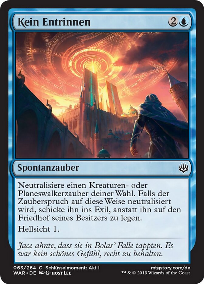 Kein Entrinnen