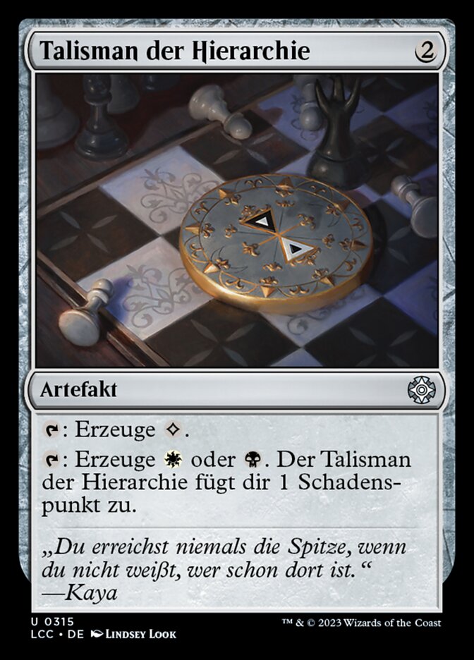 Talisman der Hierarchie