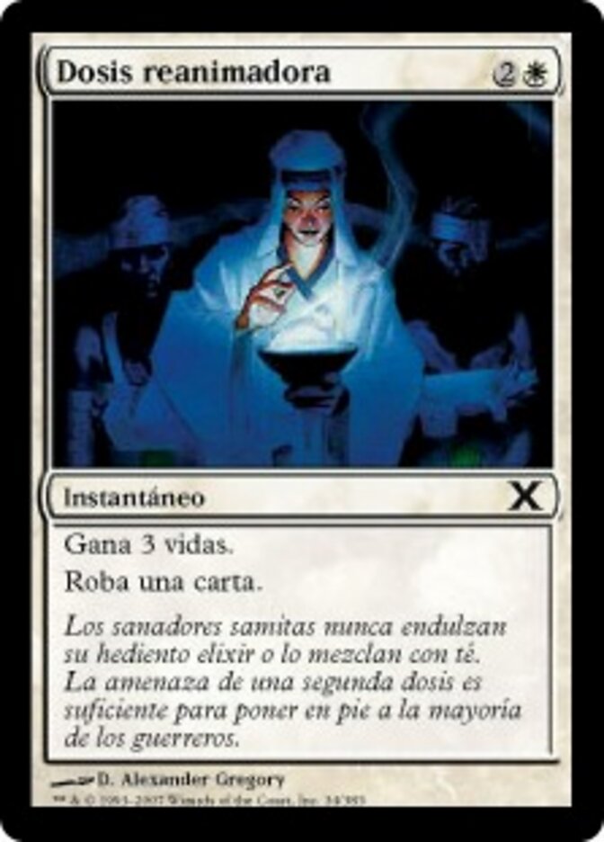 Dosis reanimadora
