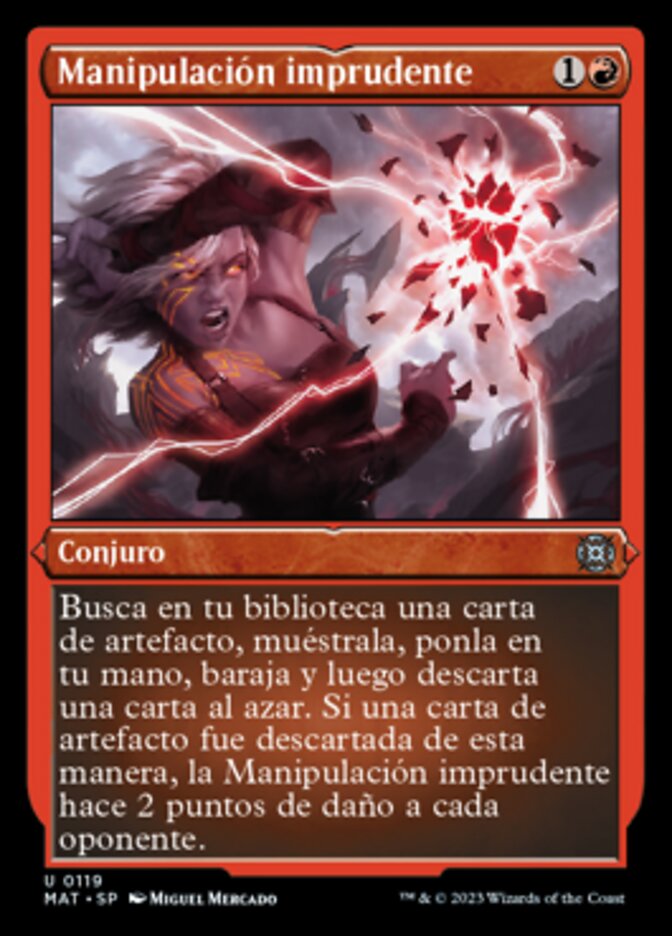 Manipulación imprudente