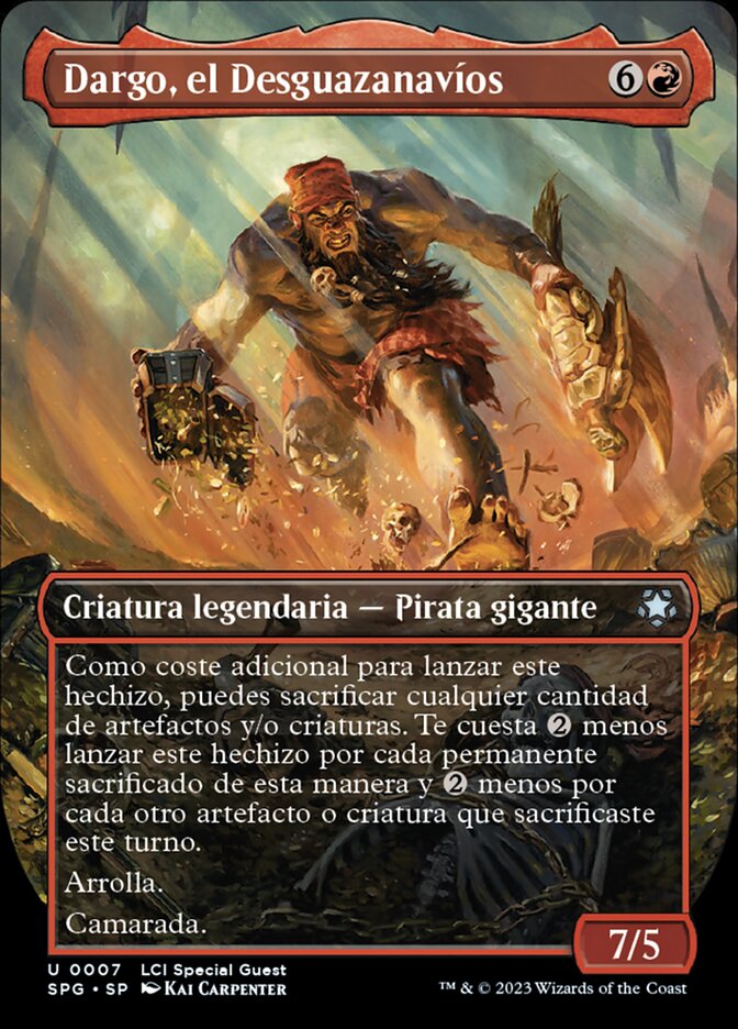 Dargo, el Desguazanavíos