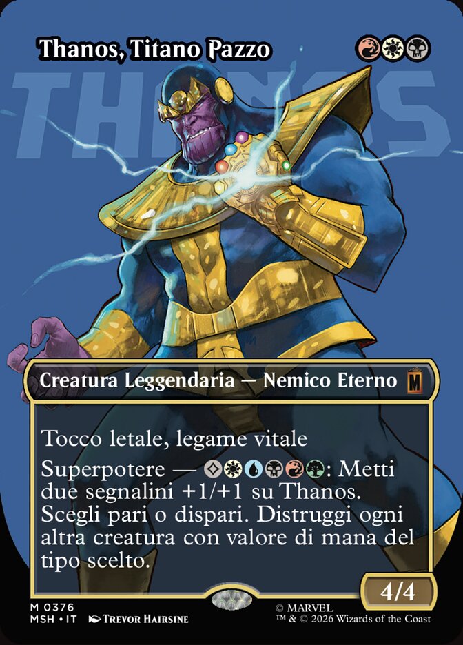 Thanos, Titano Pazzo