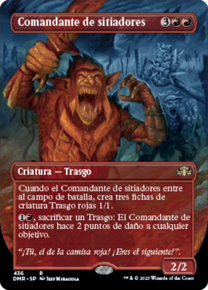 Comandante de sitiadores