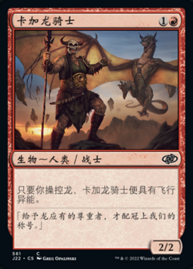 卡加龙骑士
