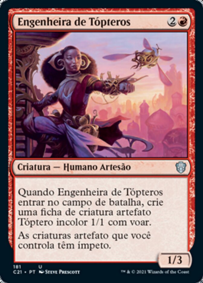 Engenheira de Tópteros