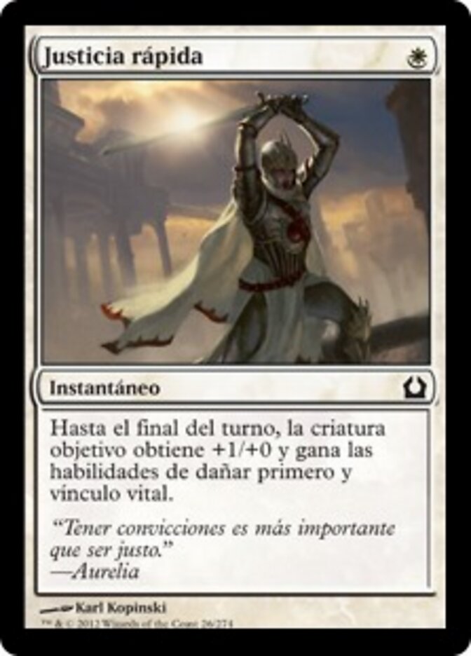 Justicia rápida
