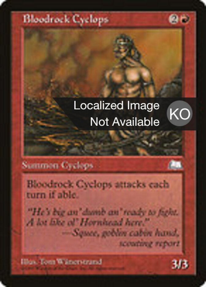 Bloodrock Cyclops