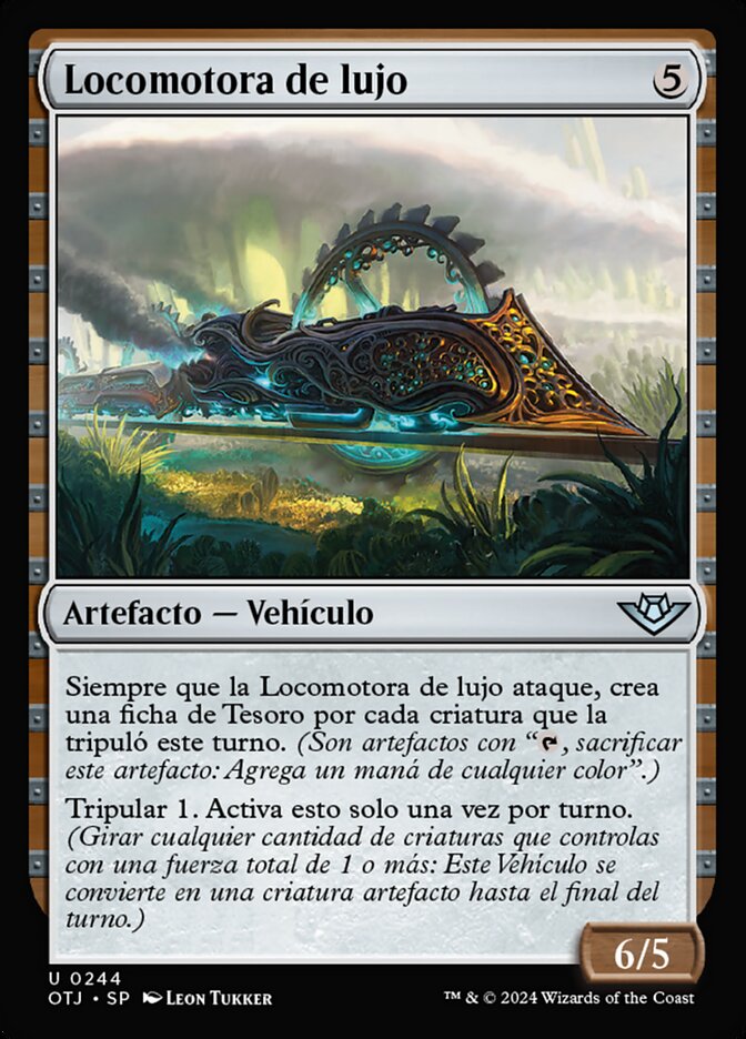 Locomotora de lujo