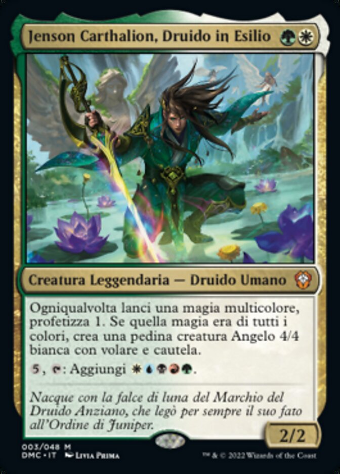 Jenson Carthalion, Druido in Esilio
