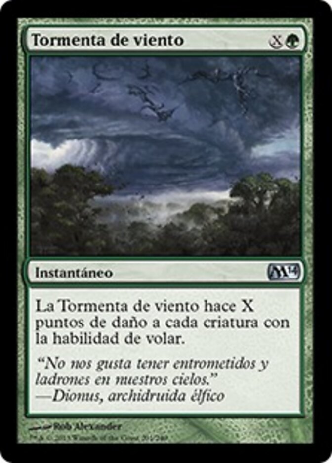 Tormenta de viento