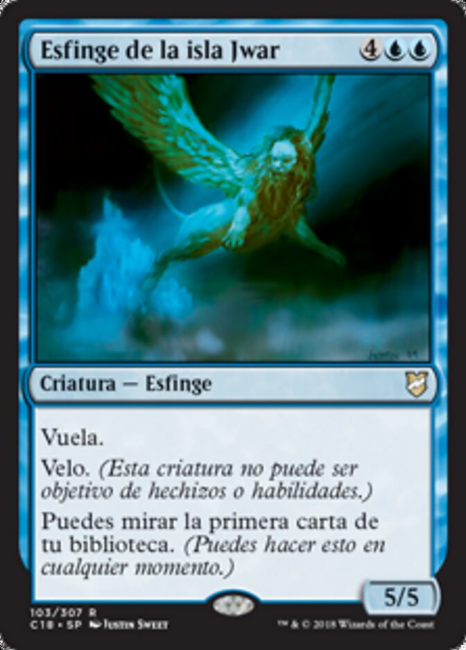 Esfinge de la isla Jwar