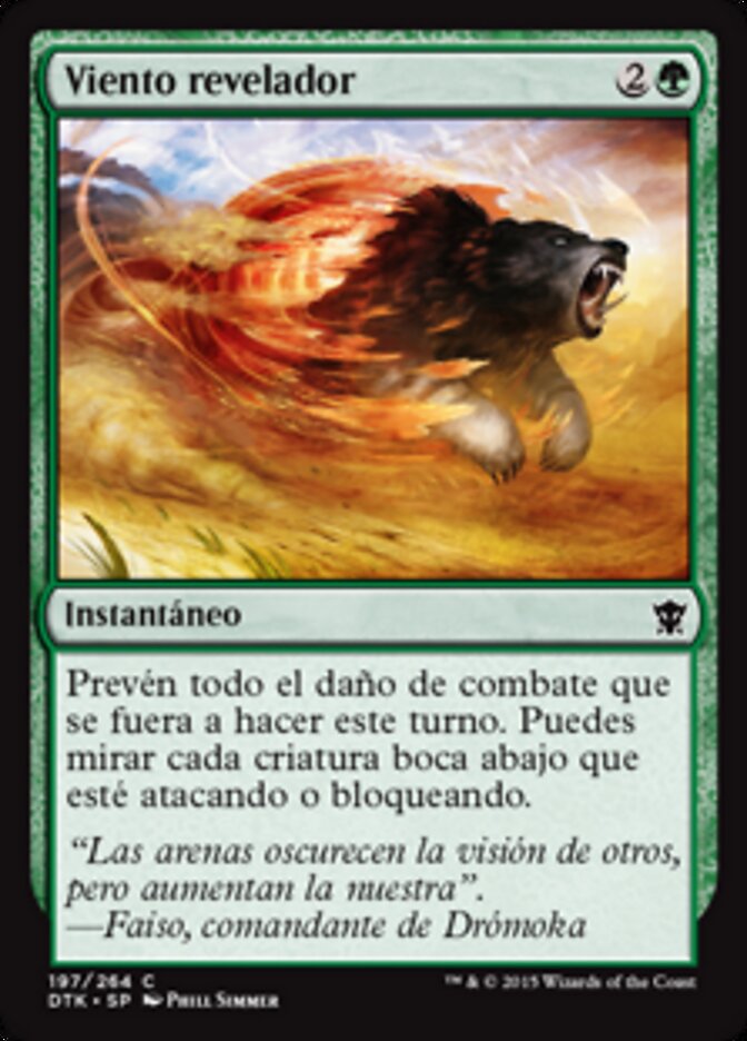 Viento revelador