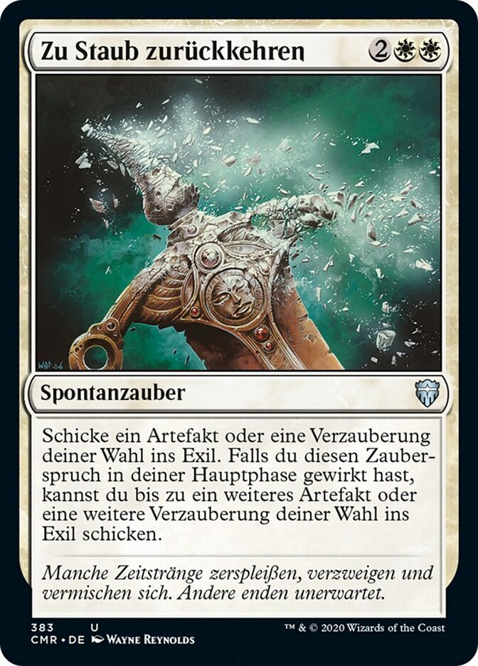 Zu Staub zurückkehren