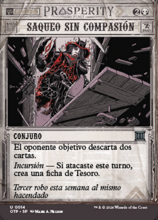 Saqueo sin compasión